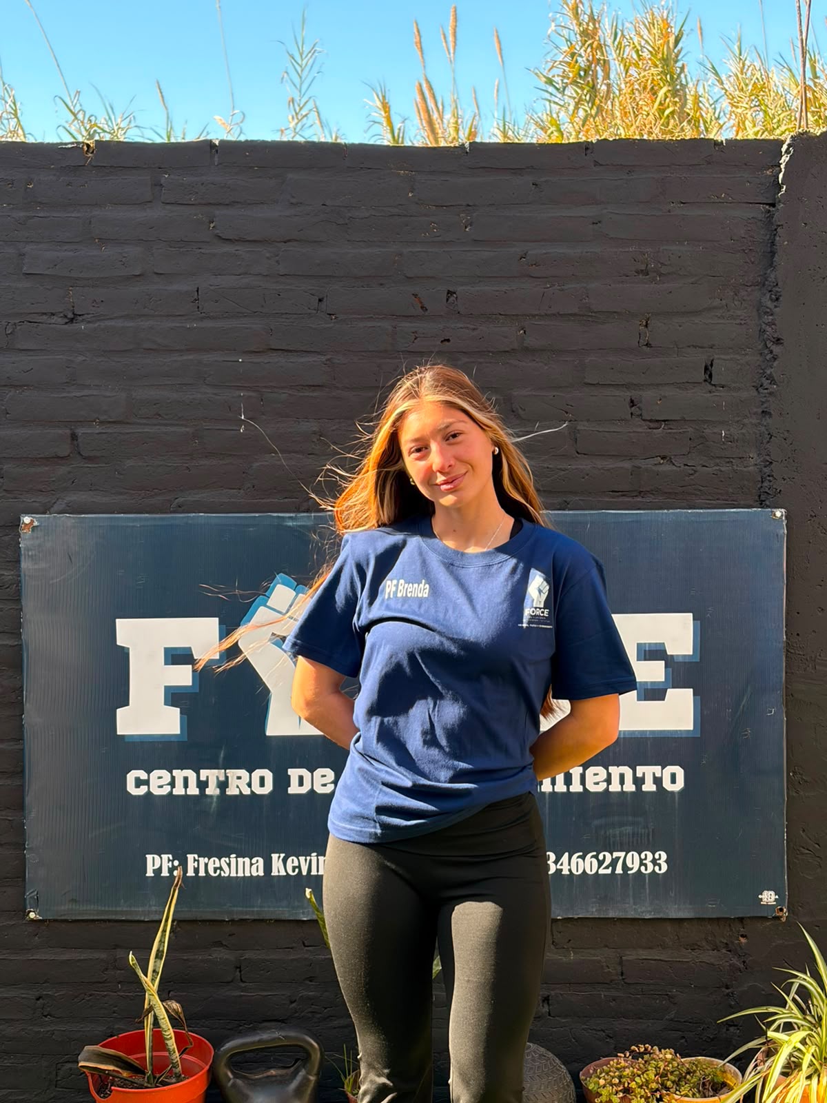 Brenda Eberle, profesora de educación física en FORCE CDE