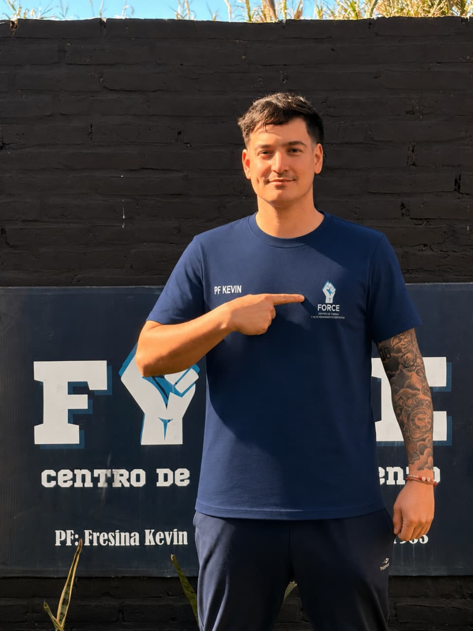 Kevin Fresina, profesor de fuerza y rendimiento en FORCE CDE
